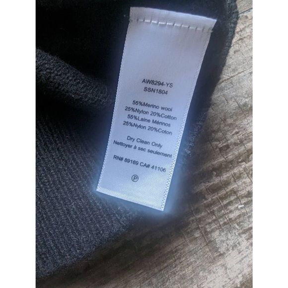 *NWOT ATM ANTHONY THOMAS MELILLO Fair Isle Merino Wool Crew Neck Sweater - Picture 6 of 6